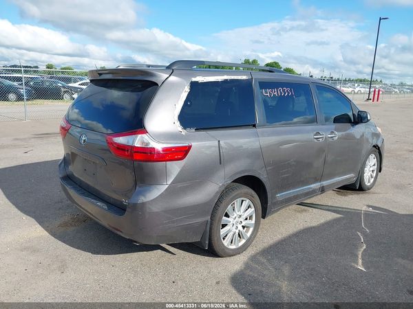 2017 TOYOTA SIENNA XLE 7 PASSENGER