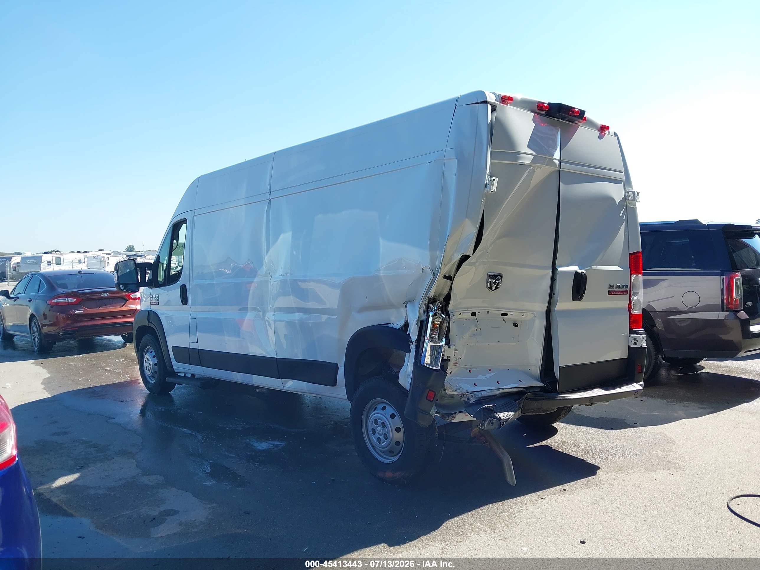 2020 RAM PROMASTER 2500 HIGH ROOF 159 WB