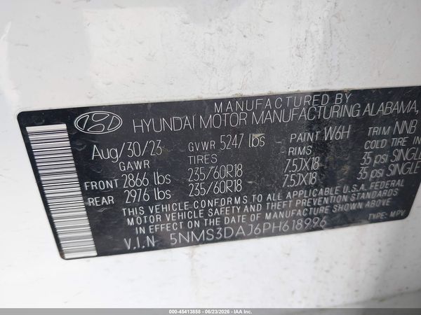 2023 HYUNDAI SANTA FE SEL