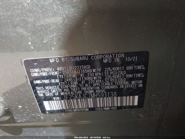 2021 SUBARU FORESTER PREMIUM