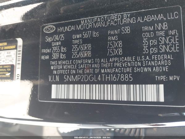 2026 HYUNDAI SANTA FE SEL
