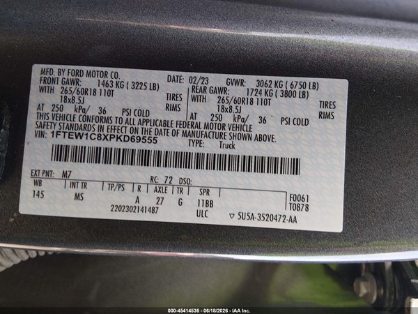 2023 FORD F-150 XLT