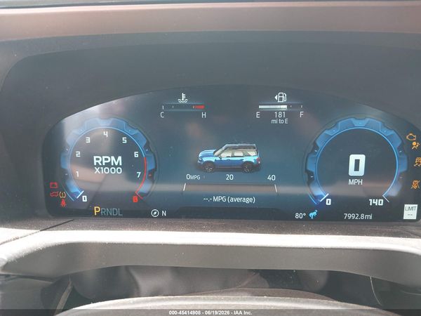 2025 FORD BRONCO SPORT OUTER BANKS — I7