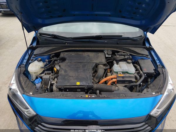 2017 HYUNDAI IONIQ HYBRID BLUE