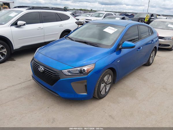2017 HYUNDAI IONIQ HYBRID BLUE