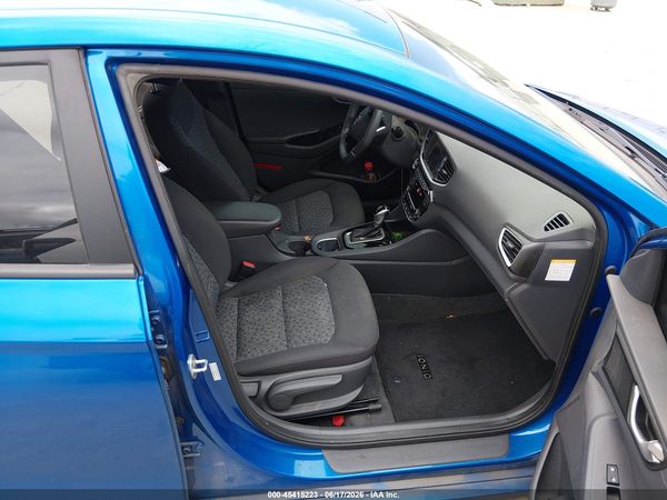 2017 HYUNDAI IONIQ HYBRID BLUE