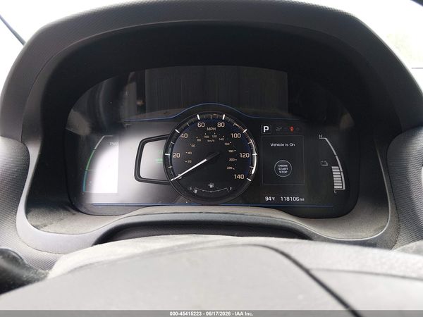 2017 HYUNDAI IONIQ HYBRID BLUE