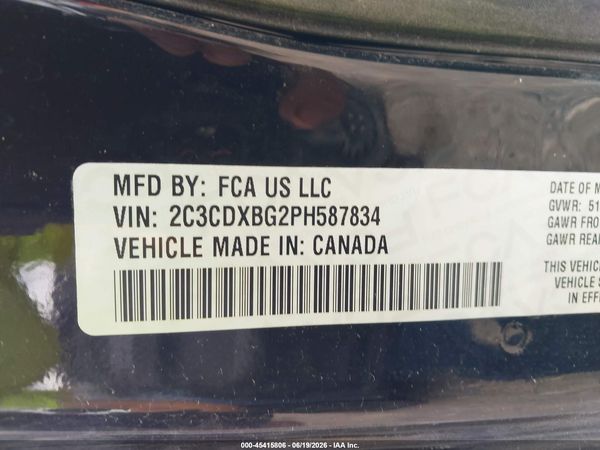 2023 DODGE CHARGER SXT