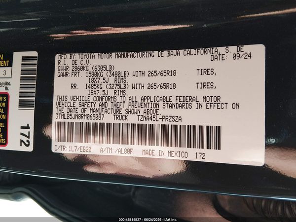 2024 TOYOTA TACOMA LIMITED