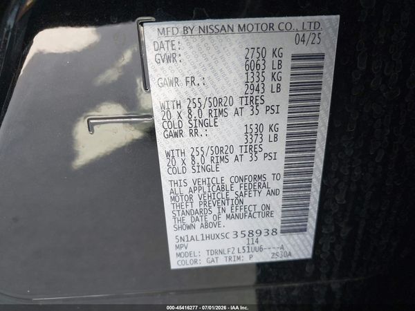 2025 INFINITI QX60 AUTOGRAPH AWD