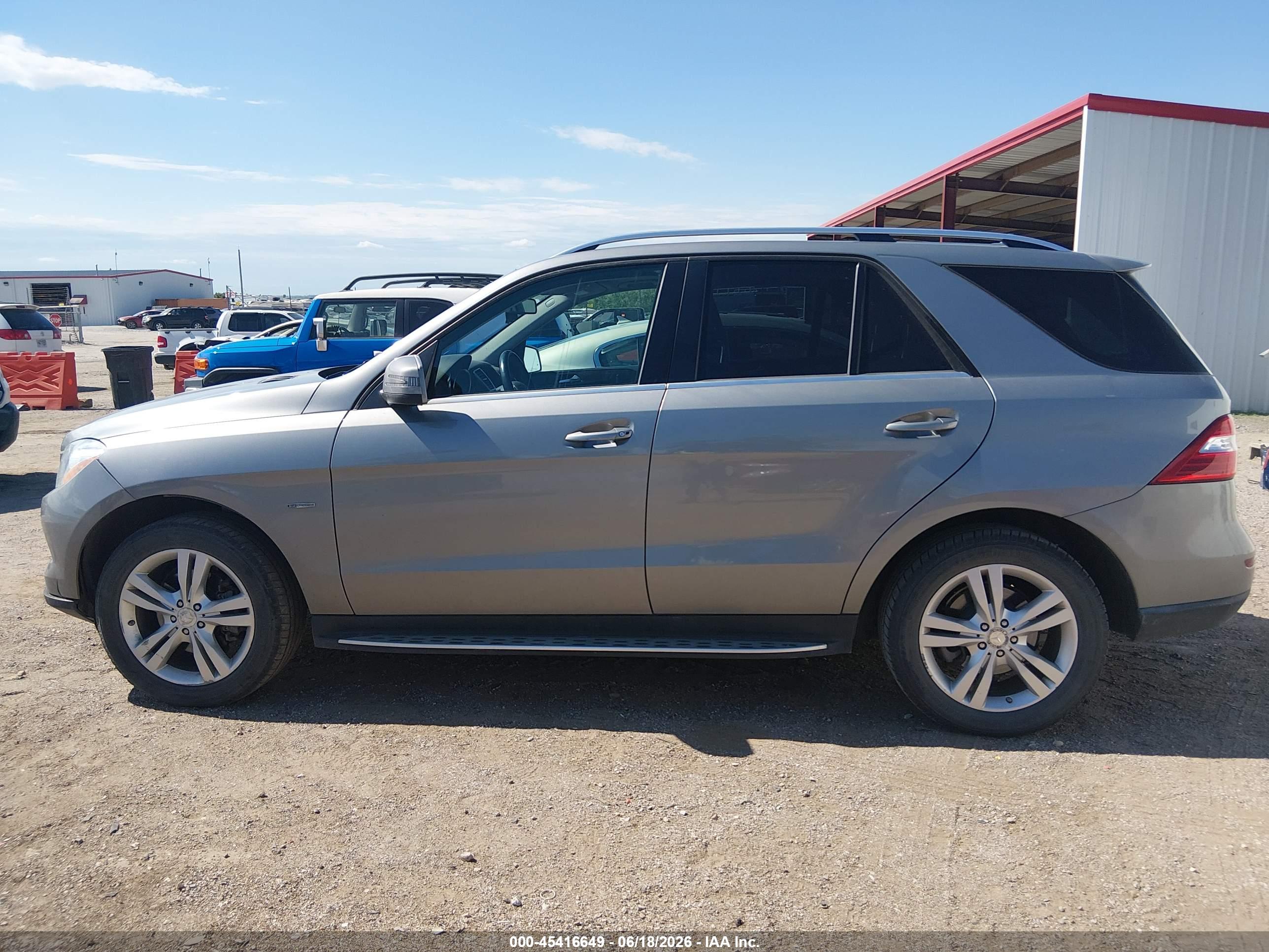 2012 MERCEDES-BENZ ML 350 4MATIC
