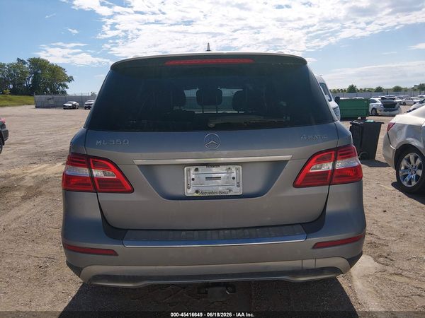 2012 MERCEDES-BENZ ML 350 4MATIC