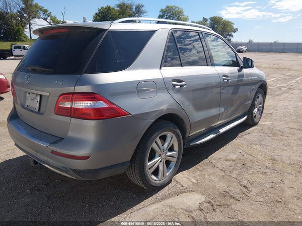 2012 MERCEDES-BENZ ML 350 4MATIC