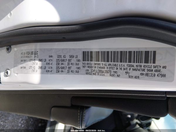 2016 JEEP CHEROKEE LATITUDE