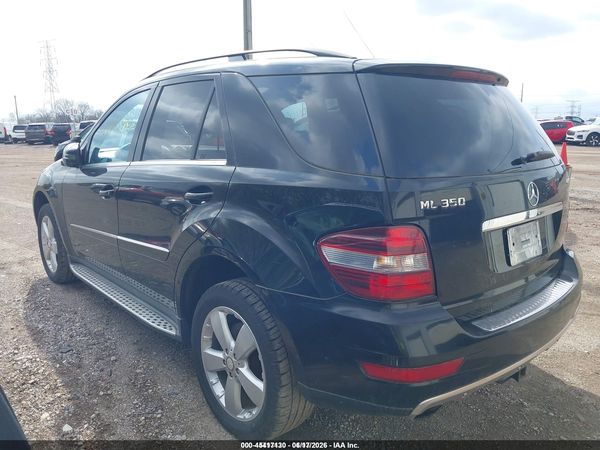 2011 MERCEDES-BENZ ML 350 ML350 4-MATIC