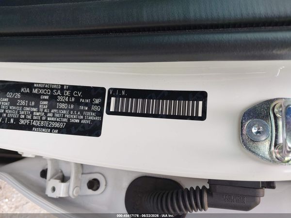 2026 KIA K4 LXS