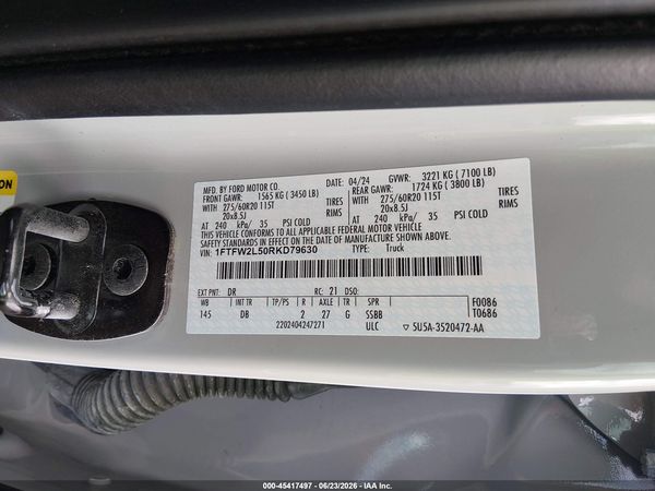 2024 FORD F-150 STX