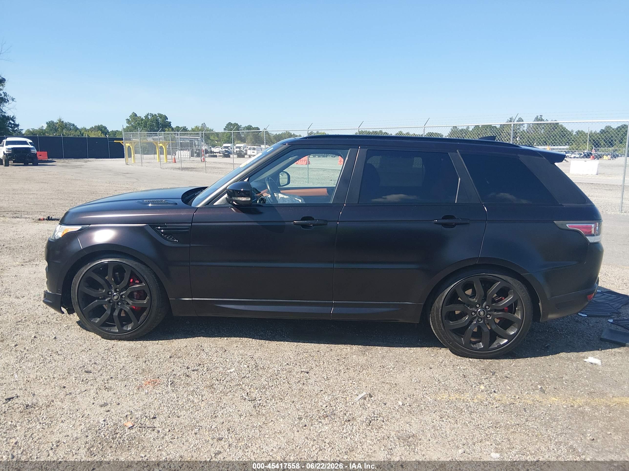 2017 LAND ROVER RANGE ROVER SPORT