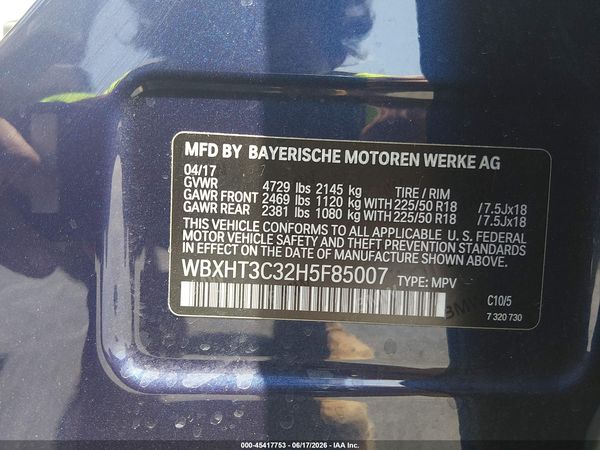 2017 BMW X1 XDRIVE28I