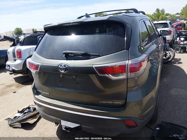 2016 TOYOTA HIGHLANDER LIMITED V6
