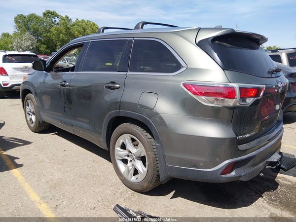 2016 TOYOTA HIGHLANDER LIMITED V6