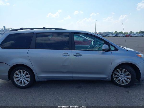 2012 TOYOTA SIENNA XLE 7 PASSENGER