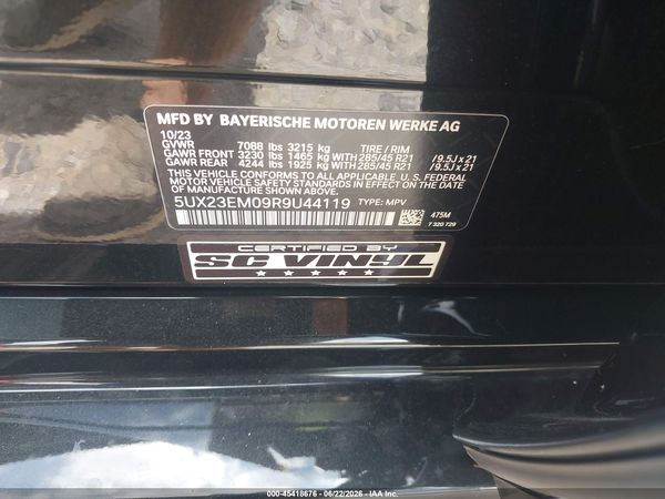 2024 BMW X7 XDRIVE40I