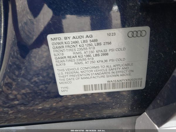 2024 AUDI Q5