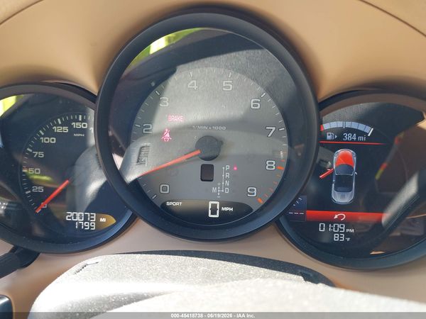 2014 PORSCHE BOXSTER S