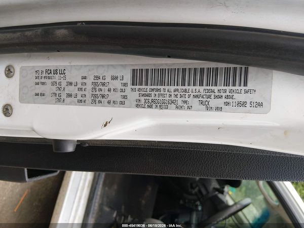 2016 RAM 1500 TRADESMAN