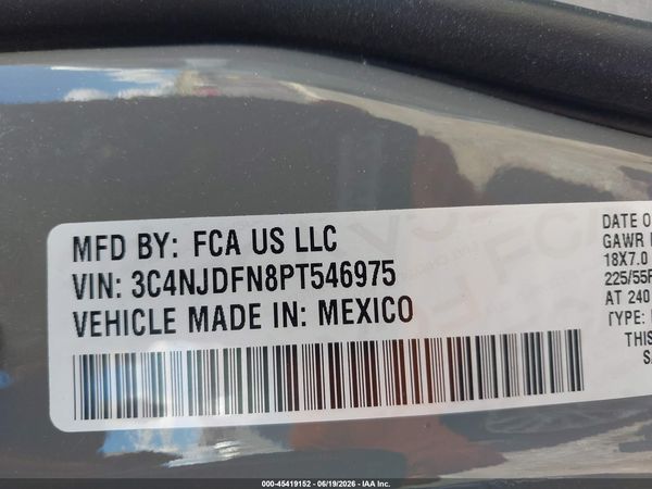 2023 JEEP COMPASS LATITUDE LUX FWD