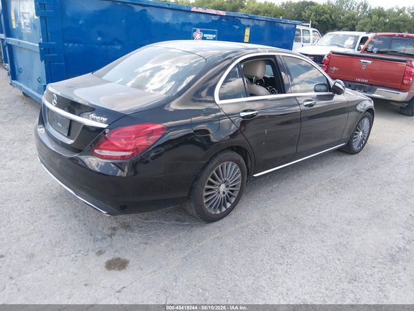 2015 MERCEDES-BENZ C 300 4MATIC