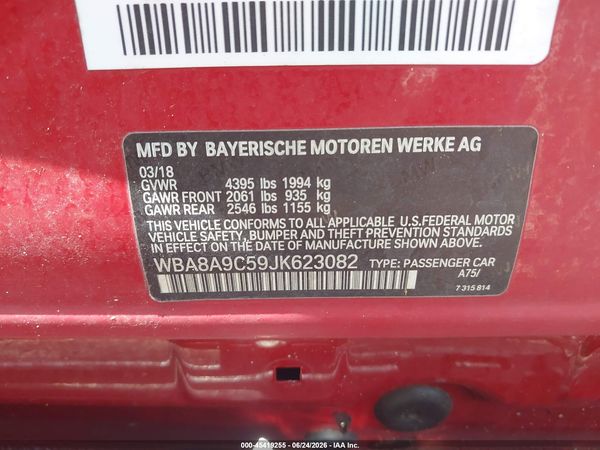 2018 BMW 320I