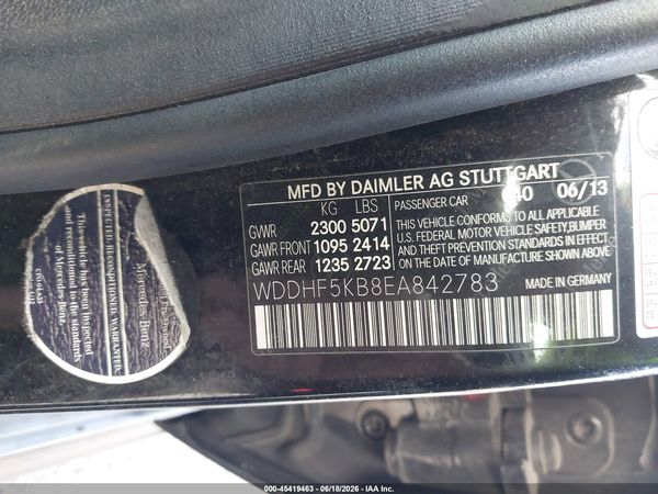 2014 MERCEDES-BENZ E 350 E350