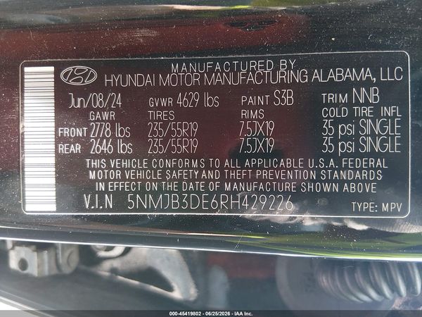 2024 HYUNDAI TUCSON SEL