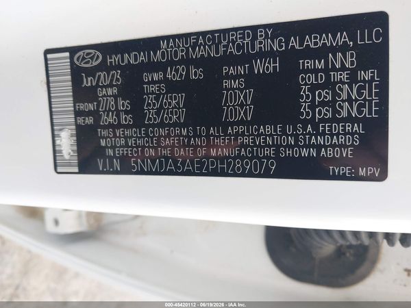 2023 HYUNDAI TUCSON SE