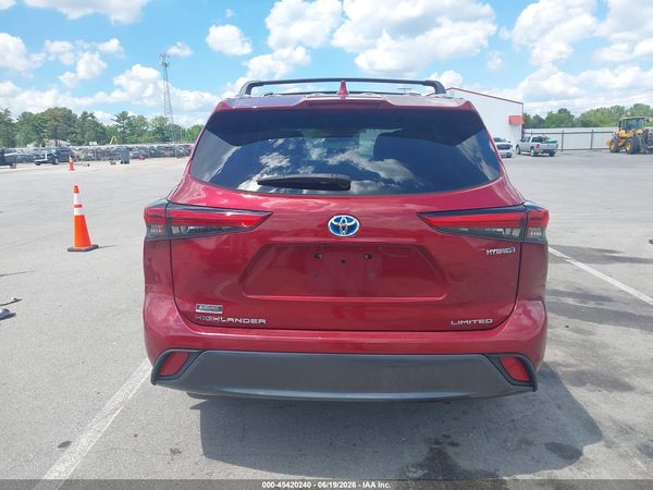 2021 TOYOTA HIGHLANDER HYBRID LIMITED