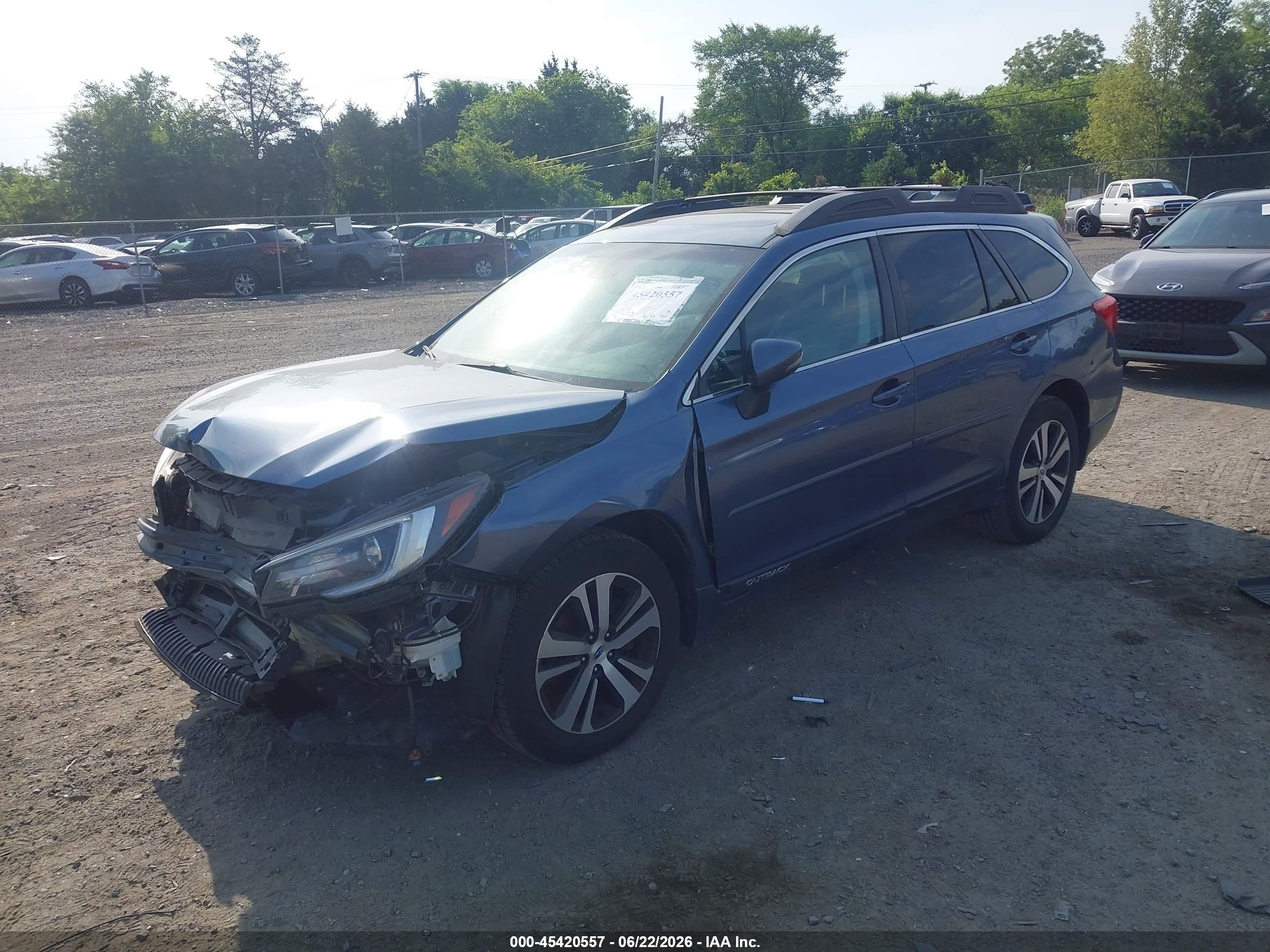 2018 SUBARU OUTBACK 3.6R LIMITED — I2
