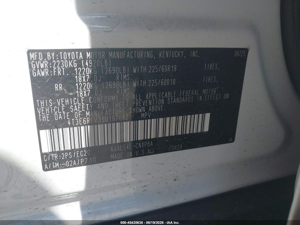 2025 TOYOTA RAV4 HYBRID XSE