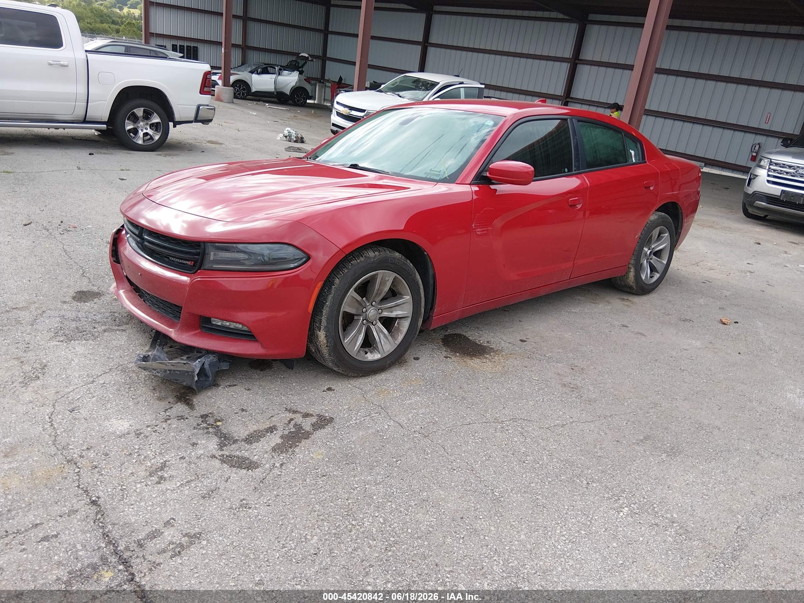 2016 DODGE CHARGER SXT