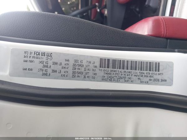 2018 DODGE DURANGO R/T RWD