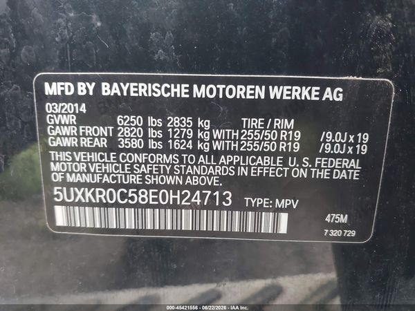 2014 BMW X5 XDRIVE35I