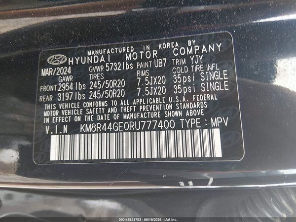 2024 HYUNDAI PALISADE SEL