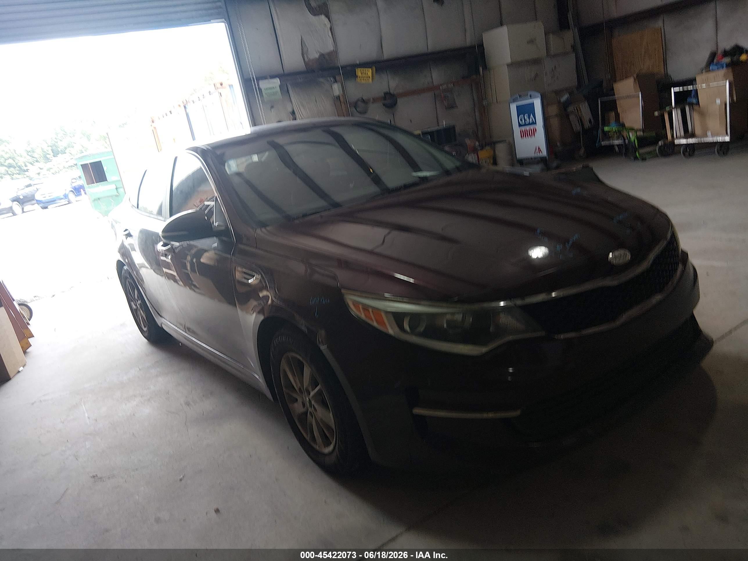 2016 KIA OPTIMA LX