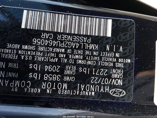 2023 HYUNDAI ELANTRA SE