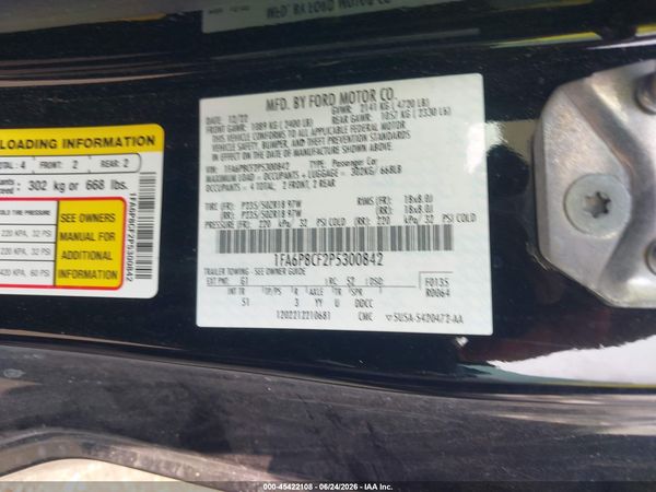 2023 FORD MUSTANG GT PREMIUM FASTBACK