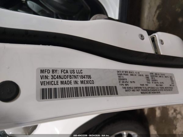 2022 JEEP COMPASS LATITUDE LUX 4X4
