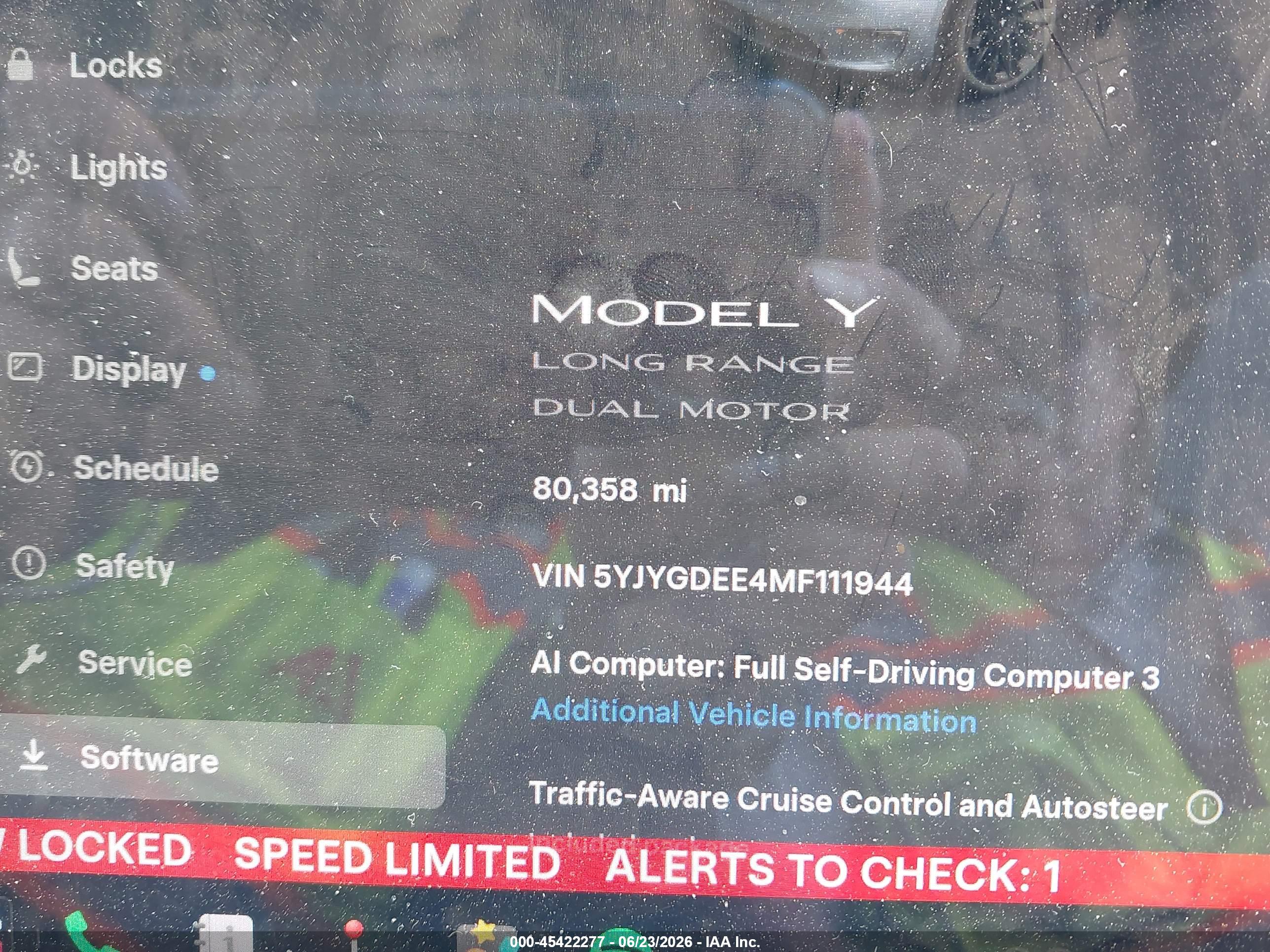 2021 TESLA MODEL Y