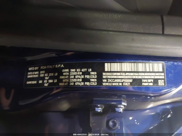 2018 JEEP RENEGADE ALTITUDE FWD