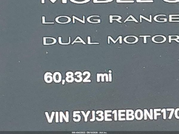 2022 TESLA MODEL 3